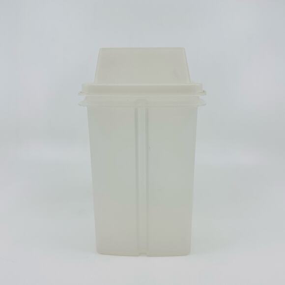 Tupperware Cheese & Cracker Container Rectangular Clear Set Kitchenware Storage - Picture 2 of 12